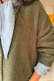 Oliver Knit Cardigan Khaki